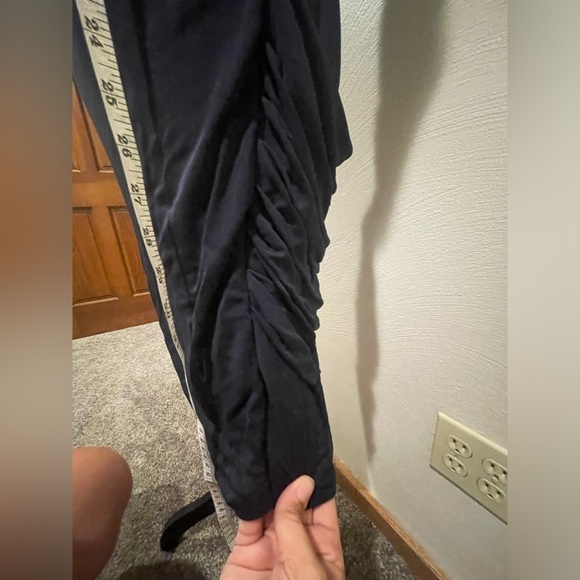 Inc black shirt sleeve dress with butterfly beaded detail - Picture 7 of 8